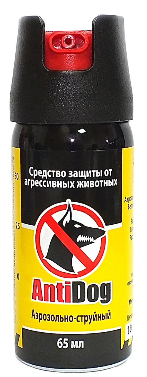 Баллон аэрозольный "AntiDog" 65 мл.