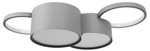 Потолочная люстра Loft it Pin 10317/4 Grey