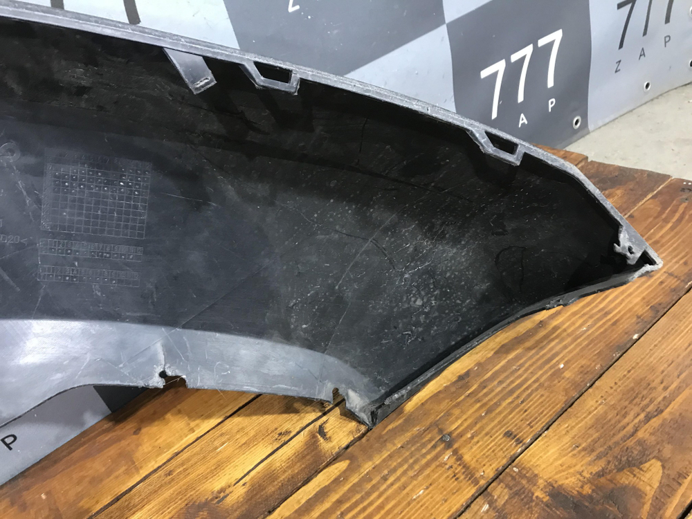 Юбка переднего бампера Skoda Karoq 17-нв Б/У Оригинал 57A807061