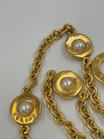 Комплект из клипс и цепи Celine