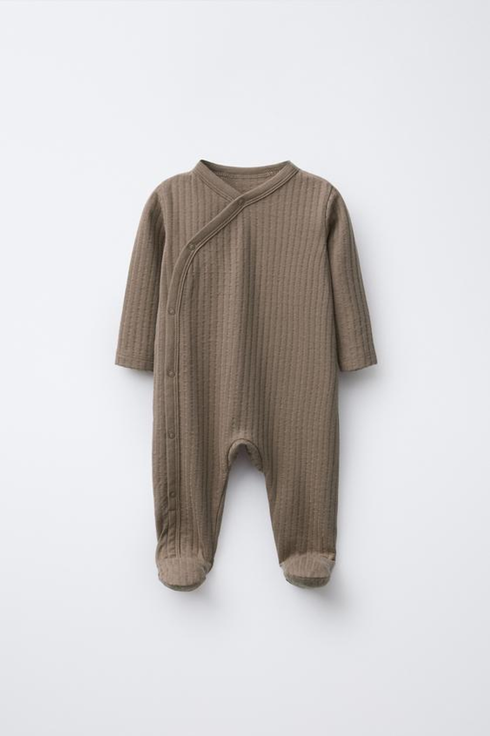 ZARA КОМБИНЕЗОН ПРЯМОГО КРОЯ, КОРИЧНЕВЫЙ