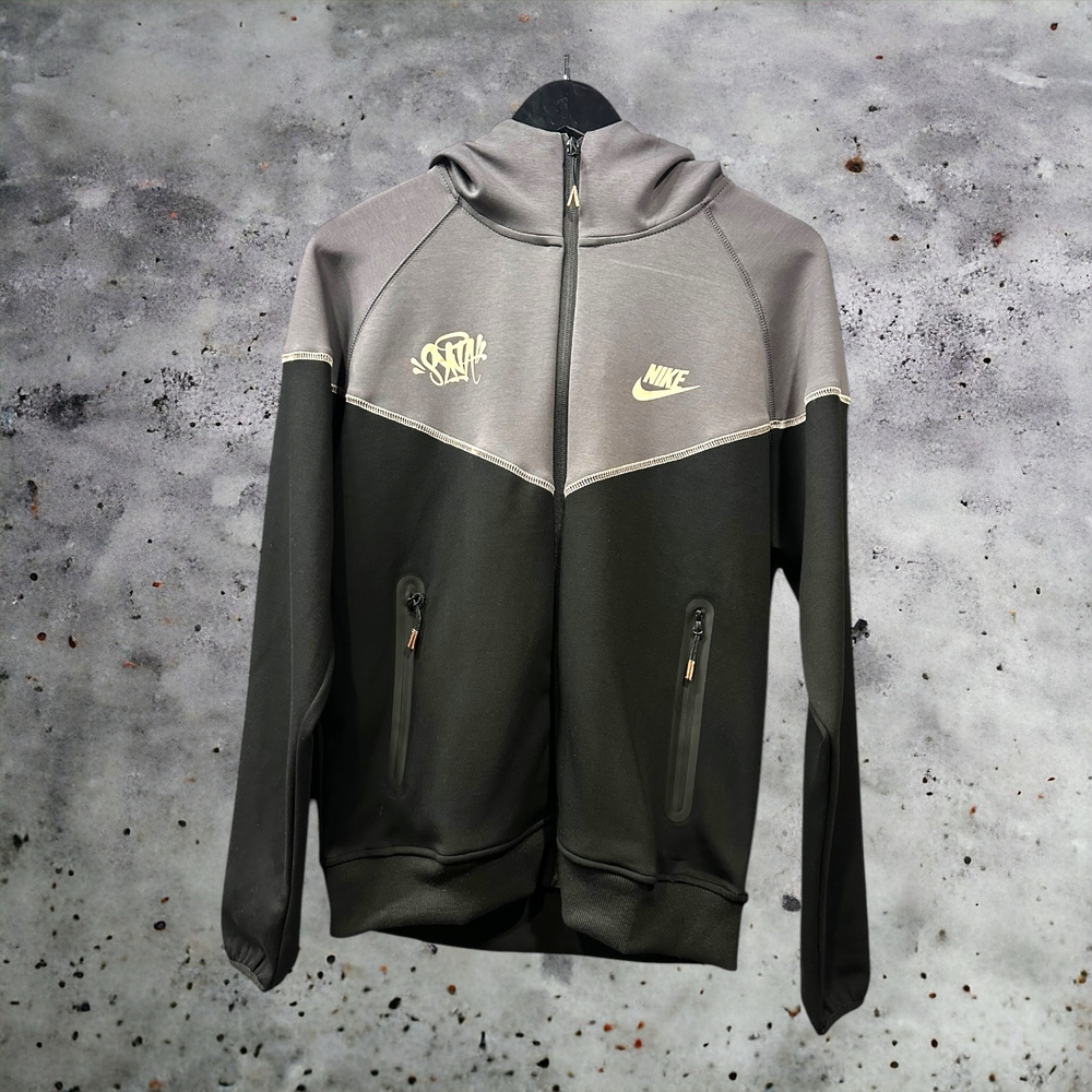 Худи Nike Tech Fleece #3 • Черно-серый