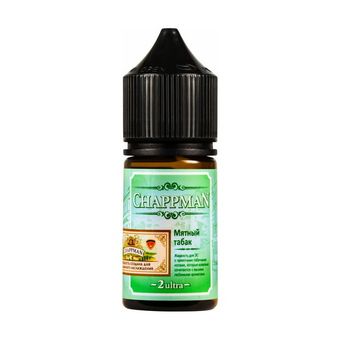 Жидкость Chappman Salt 2% ULTRA 30 ml - Мятный Табак