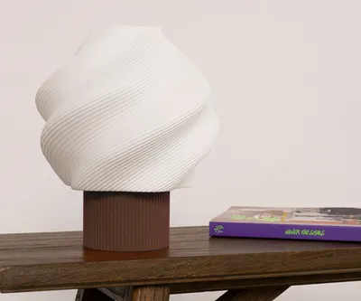 Лампа настольная Cream Brown