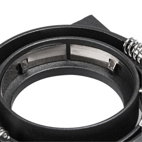 A2178PL-1BK  Светильник потолочный встраиваемый TARF для MR16 92x25мм черный IP20 монтаж  Ø83мм