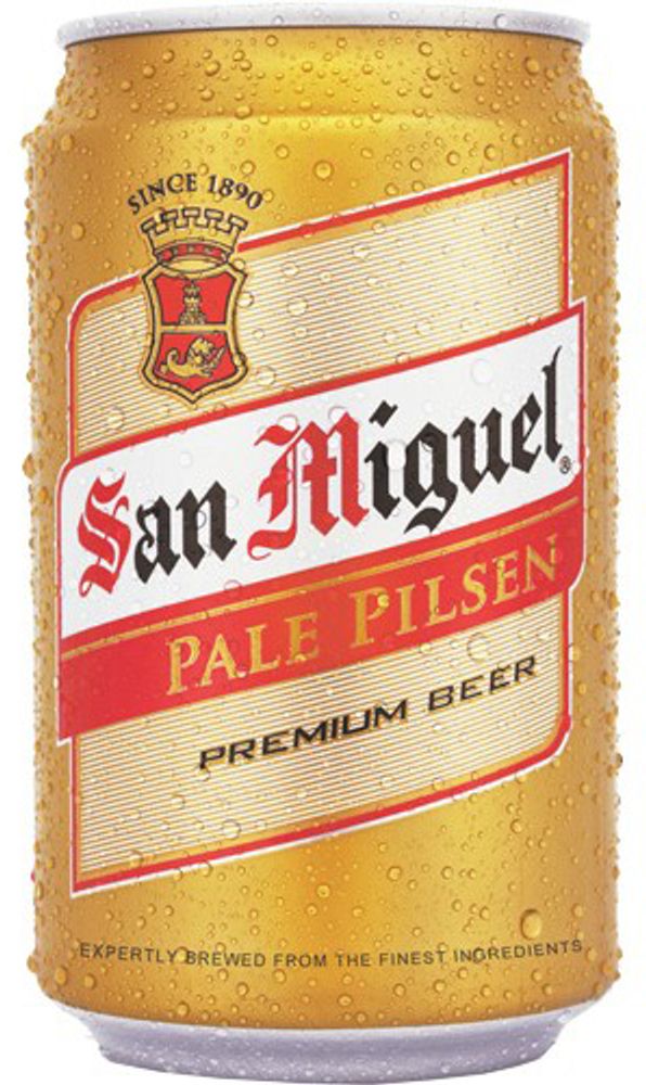 Пиво Сан Мигель / San Miguel 0.33 - банка