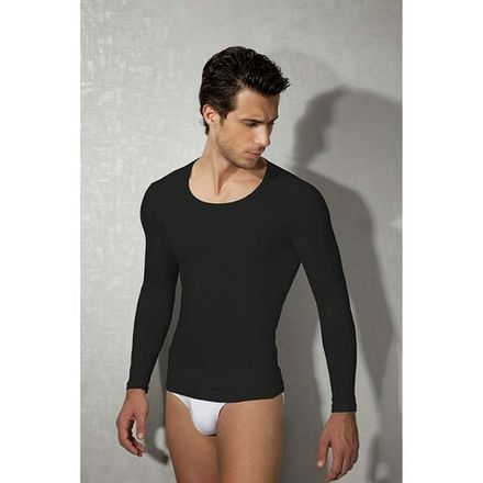Мужской лонгслив черный  Doreanse 2955