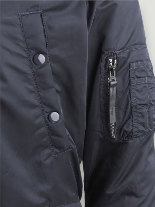Куртка Аляска Alpha Slim Fit N-3B (стальной синий - steel blue)
