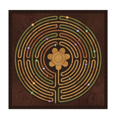 Настольная игра-ходилка "Лабиринт"