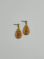 Серьги с розами Avon