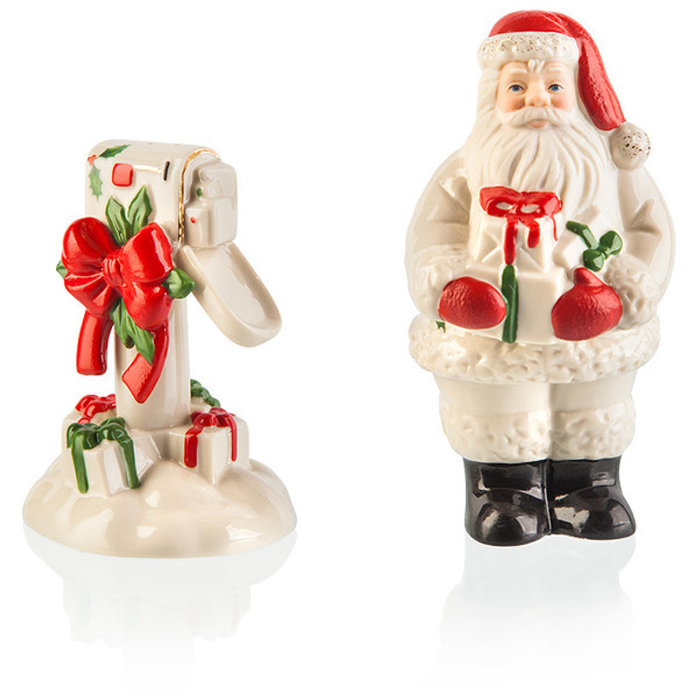 Солонка и перечница 12см Lenox Новогодняя Обратный отсчет до Нового Года