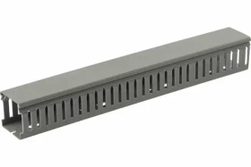 Кабель-канал перфорированный 25х25 ЭРА KK-25-25-PERF серый 100 м Б0050771