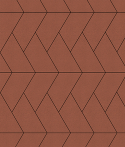 Тротуарная плитка ВЫБОР, форма Трапеция, h=60мм