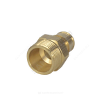 Муфта для PE-X труб радиальная латунь Дн 25х1/2" НР РОС