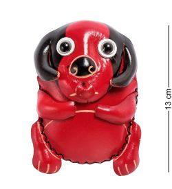 BL-48/2 Кошелёк кожаный «Собака»