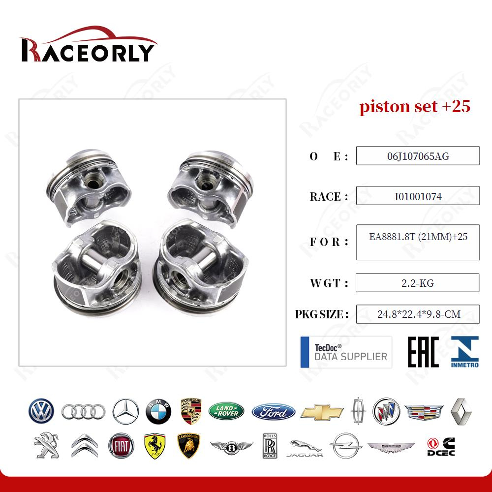 Поршни комплект +0.25 VAG 1.8 TSI 21мм