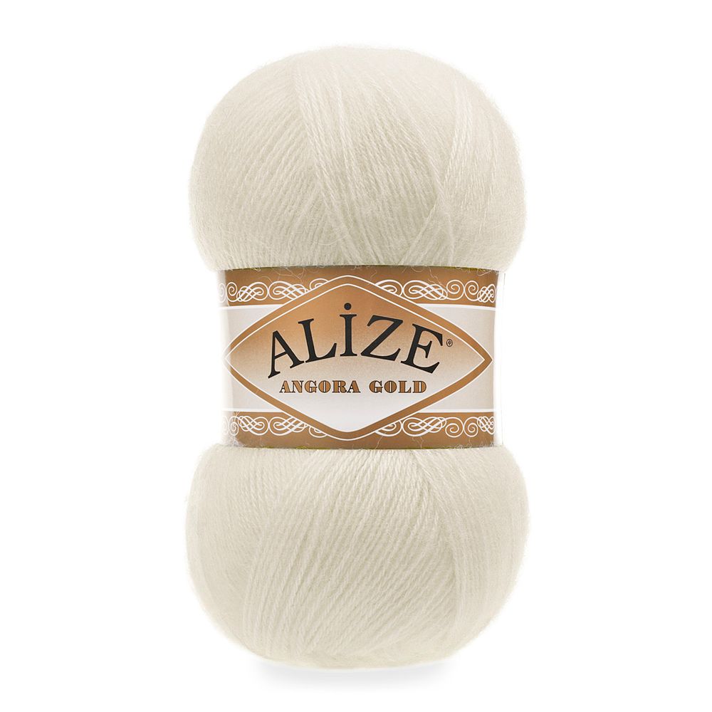 Пряжа Alize Angora Gold (001)