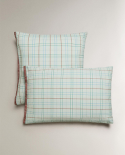 Наволочка Zara Home, хлопок 100%, в клетку, 1611/091