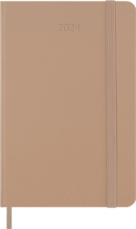 Еженедельник Moleskine Classic WKNT Pocket 90x140мм 12мес 144стр песочный (DHP2612WN2Y24)