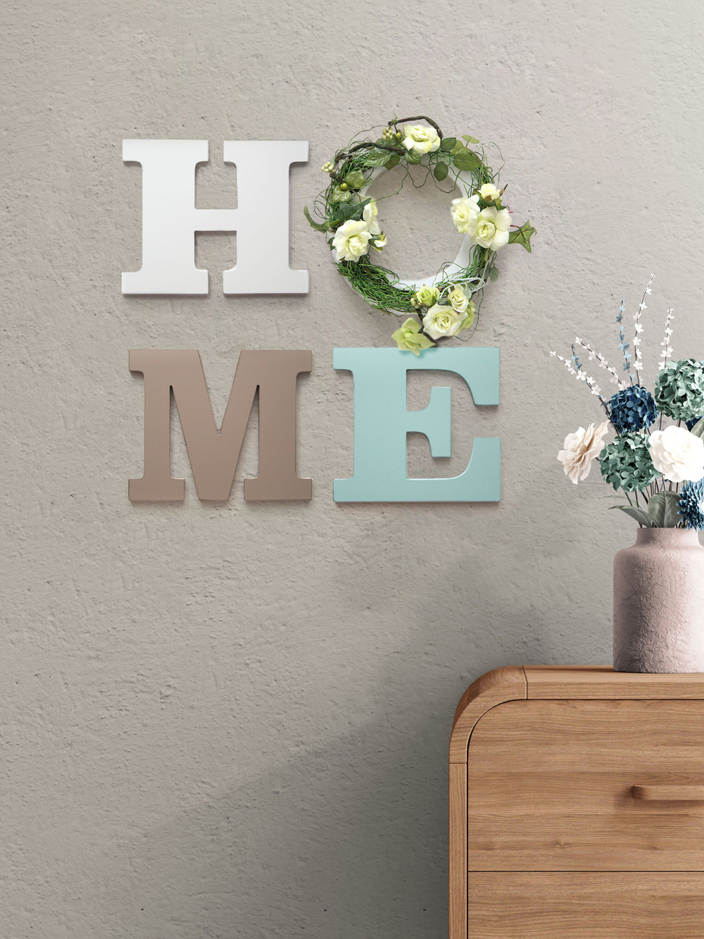 Комплект декоративных букв "HOME"