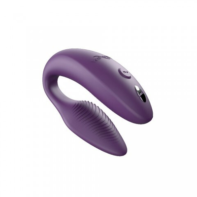 Вибратор для пар We-Vibe Sync 2 фиолетовый (в комплекте батарейка для пульта)