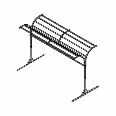 Надставка для кашпо, на цветочный стеллаж 1050*2050