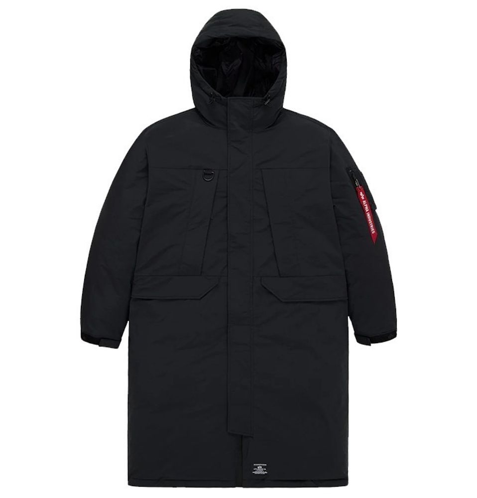 Пуховик Alpha Industries Seal Long Puffer Parka Black