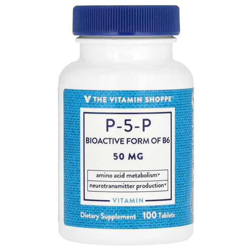The Vitamin Shoppe, P-5-P, 50 мг, 100 таблеток
