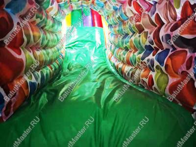 Коммерческий надувной батут Средневековое приключение 2