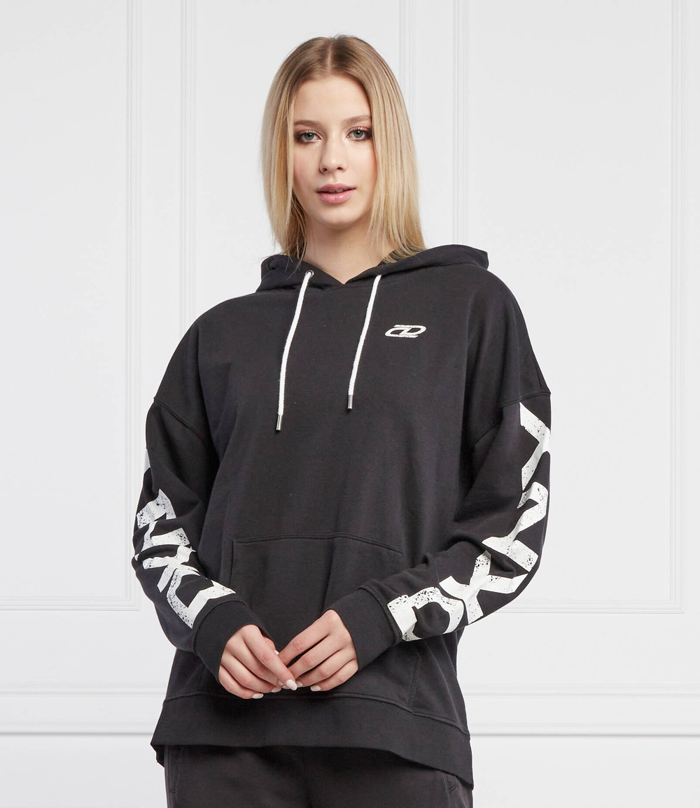 Худи exploded crackle log DKNY Sport - черный(DP1T8461)