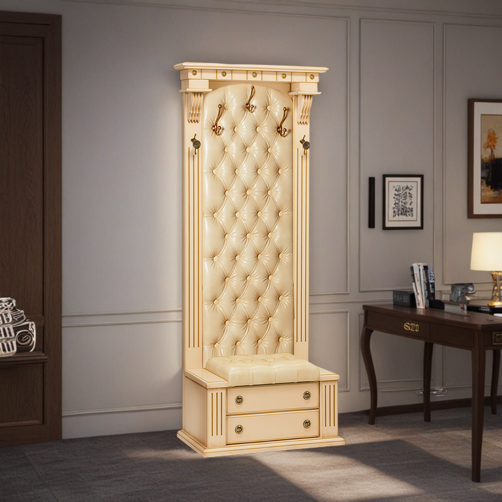 Прихожая с ящиком Тауэр 3/1 Айвори Беж