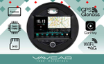 Магнитола для Mini Cooper 2015 - 2018 - Vaycar VA07-1709 на Android 13, 8-ядер, 4G SIM-слот