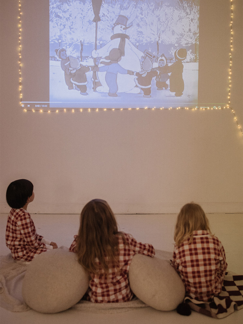 Пижама с воротником Mjölk Christmas Check, уценка