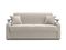 Диван Денвер 1,8 - Velutto 17 бежевый/ коричневая накладка
