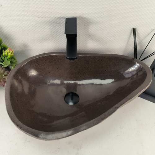 Раковина из речного камня RS-65033 58*38*15 0857