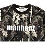 A Bathing Ape Forest Camo Wide Crewneck черный