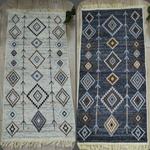 Коврик интерьерный с бахромой VOSTOK 60*90 (двухсторонний)