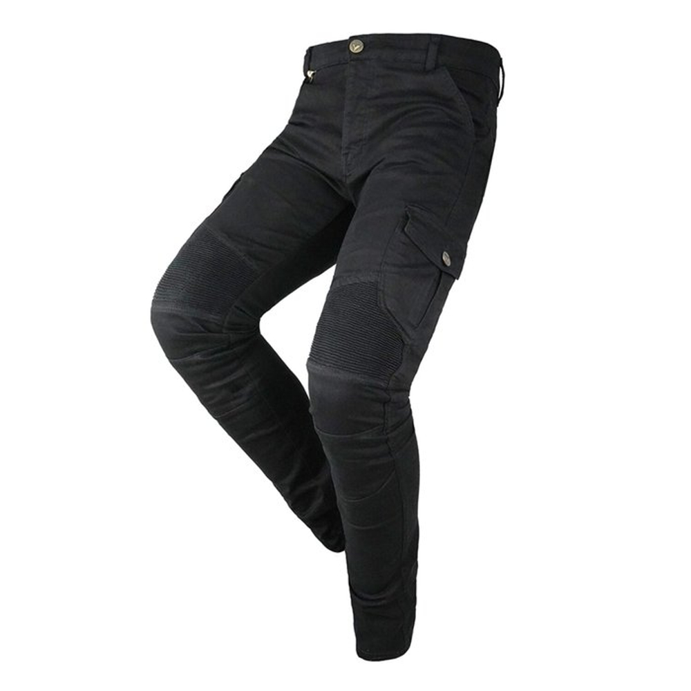 By City Mixed Slim III pants black