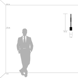808619 Светильник настенный MURO LED 3W 190LM ХРОМ 3000K