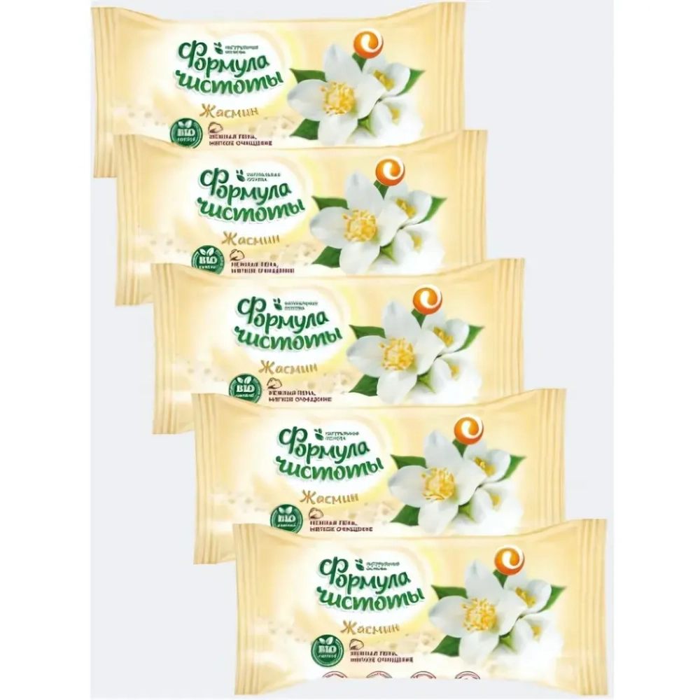 Мыло туалетное ЕЖК Нежный жасмин флоу-пак 150 г.