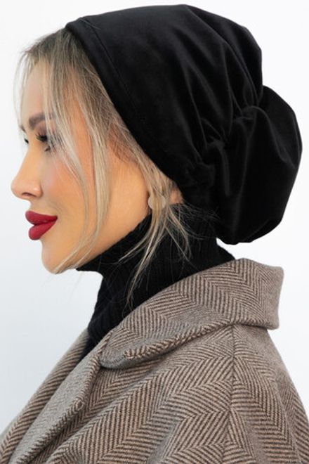 Чалма с резинкой (черная) ЧР10-23М LT Collection