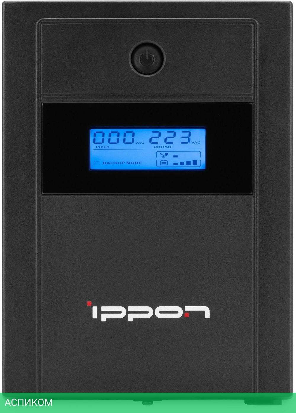 Источник бесперебойного питания Ippon Back Basic 1200 Euro черный (1687965)
