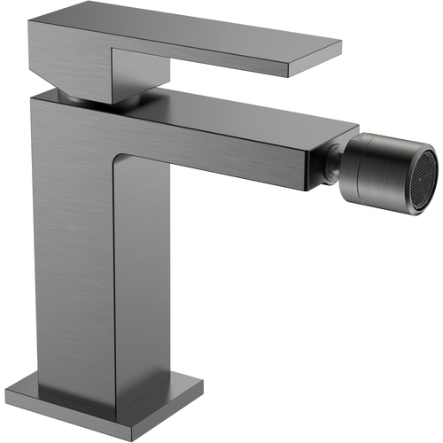 Смеситель для биде Boheme Qubic 476-GM matt gun metal