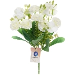 Искусственные цветы «Весеннее вдохновение» Гвоздика 30см цвет белый
