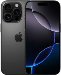 Apple iPhone 16 Pro 128 Гб Черный титан (Black Titanium) SIM+eSIM Смартфон