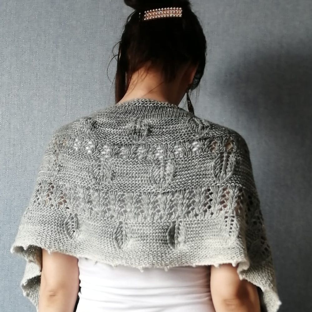 Мастер-класс шаль Summer Temptation