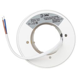 OL9 GX53 WH/WH Подсветка ЭРА Накладной под лампу Gx53, алюминий, цвет белый+белый | Накладные светильники