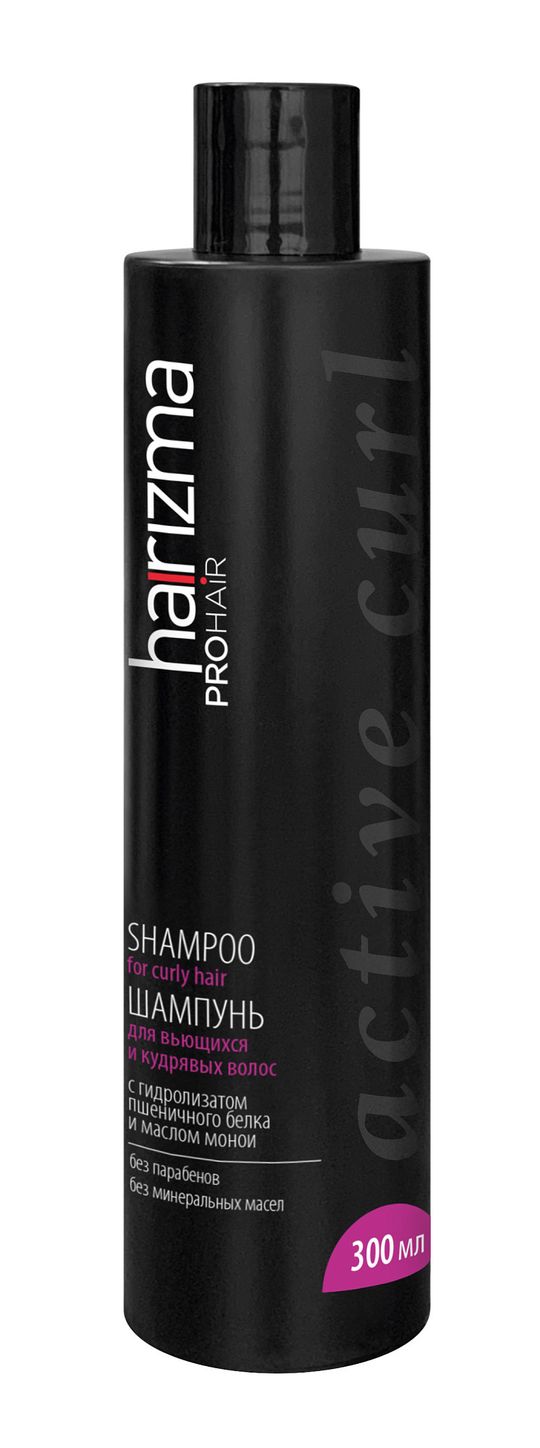 Шампунь для вьющихся волос Harizma Prohair Active Curl, 300 мл (h20306)