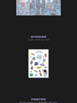 Альбом TRI.BE - VENI VIDI VICI 1st Mini Album 2 Version SET