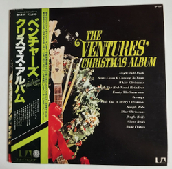 Винтажная виниловая пластинка LP The Ventures The Christmas Album (Japan 1977) (Obi)